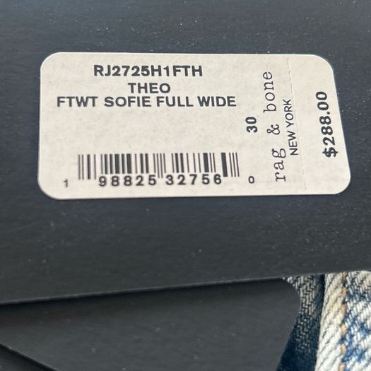 Rag & Bone Wide Jeans BNWT 30"