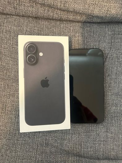 iPhone 16 black unlocked 128gb, 91% battery health