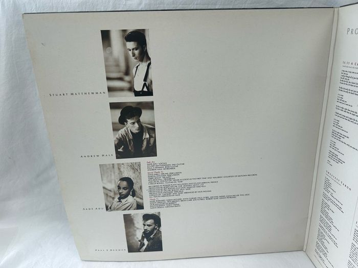Sade Promise Vinyl LP, Original 1985, Classic 80's Hits, The Sweetest Taboo