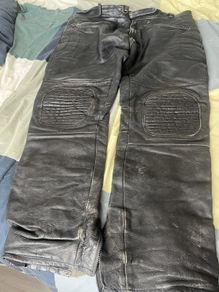 Leather Motorcycle trousers