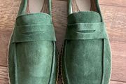 Suede mens loafers