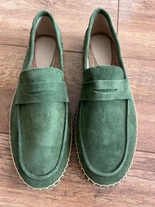 Suede mens loafers