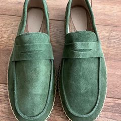 Suede mens loafers