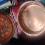 Victorian copper and brass  warming pan. Image 5