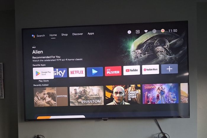 50 inch sharp smart tv