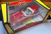 Burago 1/18 Jaguar "E" Cabriolet (1961) Die-Cast Model Car - Special Collection (Made in Italy)