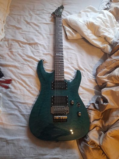 Ltd Esp MH 100QM Electric Guitar