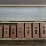 Wooden Ink stamps Euro Currency Image 2