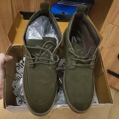 Dark Green Size 12 Hush Puppies