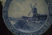 Dutch antique wall plate