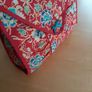 Red floral toiletry bag Image 8