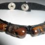 Tibetan Tiki Leather Bracelet Image 2