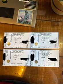 Super Furry Animals Tickets x2
