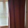 Rose coloured curtains X 2 pairs Image 3