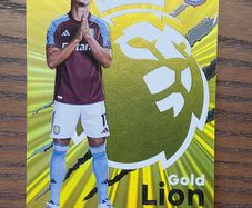 Ollie Watkins - Topps Premier League Gold Lion  Aston Villa