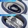 Ultrasonic Cleaner 600ml Ultra Sonic Jewellery Cleaner with Cleaning Dentures Jewelry Glasses Watch Metal Coins Dentures Image 3