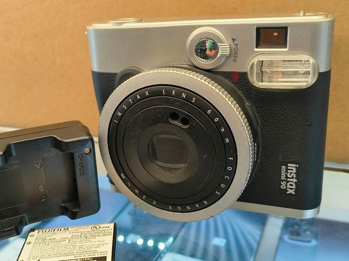 Fujifilm instax Mini 90 Neo Classic Instant Camera Black/ Silver