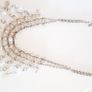 Silver Necklace with Beads Image 5