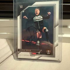 wwe Jordan Devlin signed topps trading card