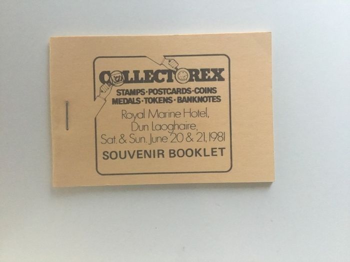 Irish stamps, 1981 Collectorex Exhibition Booklet