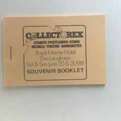 Irish stamps, 1981 Collectorex Exhibition Booklet