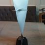 Large Mounted Boeing 737 CFM 56-3 Titanium Jet Engine Blade, Aircraft, Aviation Image 4