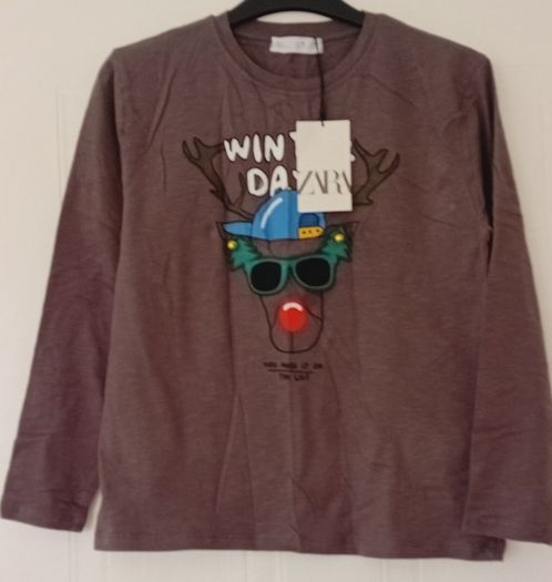 NEW Boys Christmas Top 9-11yrs