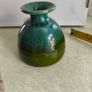 Vintage Small GREEN GLEAZED Studio Pottery BUD VASE by Youghal Pottery of Ireland . Image 3
