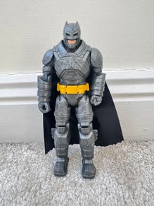 Batman VS. Superman Battle 2015 Mattel Armor Batman only Action Figure approx. 16 cm. Used Please see photos