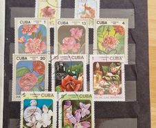 80's Cuba Post Stamps
