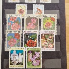 80's Cuba Post Stamps