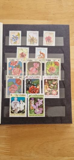 80's Cuba Post Stamps