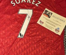 Signed Luis Suarez Jersey