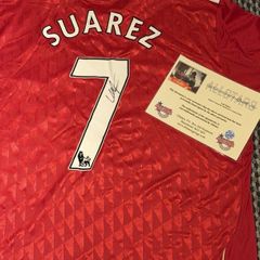 Signed Luis Suarez Jersey