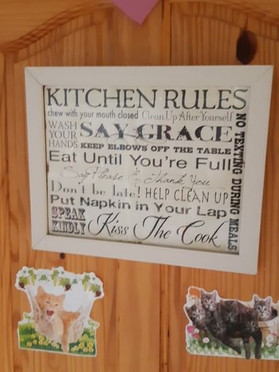 House rules plaque