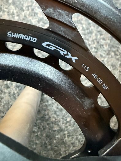 Shimano GRX Crankset & front derailleur