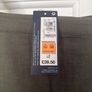 Khaki cotton spring/summer midi dress - size 10 Image 4