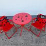 Kids Outdoor  Table and 2 Chair Set Ladybird Image 4
