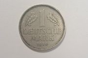 German 1 Deutsche mark coin