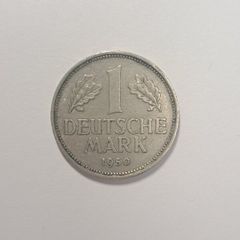 German 1 Deutsche mark coin
