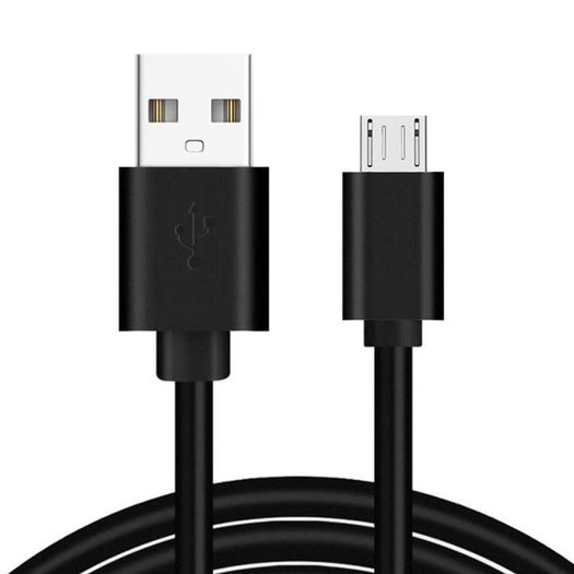 New 1m Micro USB Cable Charge Male A to Micro USB Male B Charger Black Lead #905
