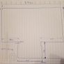Used clean bedroom carpet,in good condition, see carpet size below Image 7