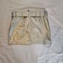 I.Am.Gia Silver Metallic Mini Skirt Image 6