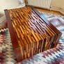 Vintage 70s Percival Lafer Coffee Table, Brazil, Exotic Wood Image 6