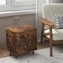Bedside Table with Sliding Doors Image 8