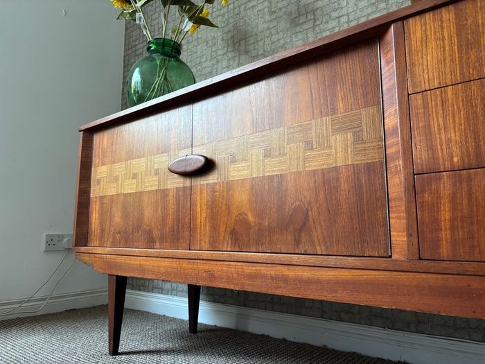 Vintage Retro Mid Century Teak Sideboard