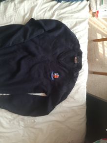 St Munchins College school uniform jumper