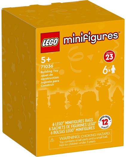Lego Minifigure, Series 23 (Box of 6)