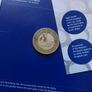 Official Royal Mint Year 2000 Millennium 5 Pound Coin - Minted At The Dome Edition Image 3