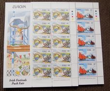 Irish 1998 Europa Festival Stamp sheets.MNH.